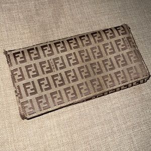 Vintage Fendi FF Logo Wallet